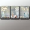 Bộ tranh canvas phong cách sơn dầu vẽ tay
