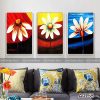 Bộ tranh canvas phong cách sơn dầu vẽ tay