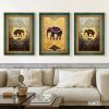 Bộ tranh canvas phong cách sơn dầu vẽ tay