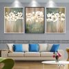 Bộ tranh canvas phong cách sơn dầu vẽ tay
